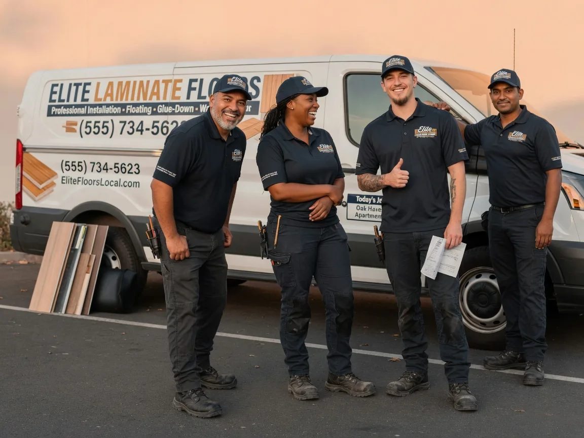 Laminate flooring installation company in Burdett, KS